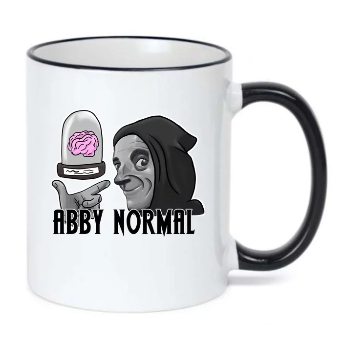 Abby Normal Abnormal Brain Black Color Changing Mug