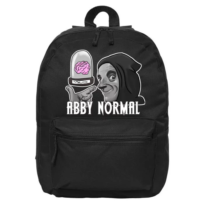 Abby Normal Abnormal Brain 16 in Basic Backpack