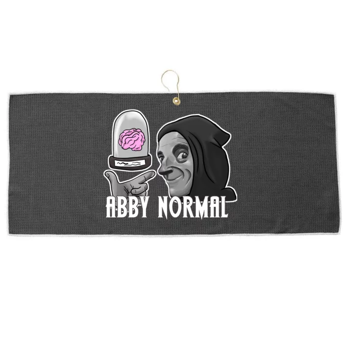 Abby Normal Abnormal Brain Large Microfiber Waffle Golf Towel