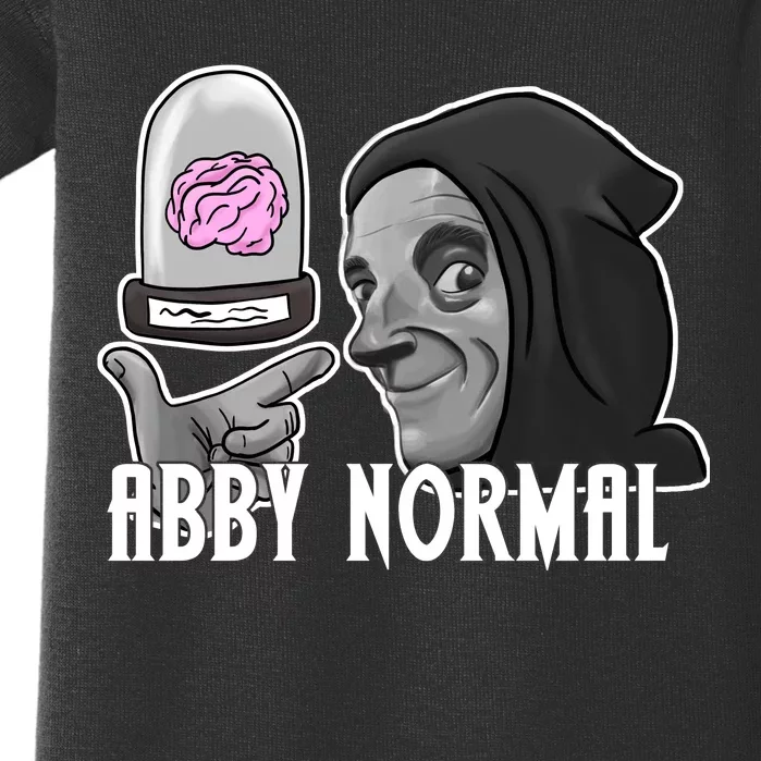 Abby Normal Abnormal Brain Baby Bodysuit