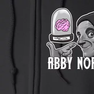 Abby Normal Abnormal Brain Full Zip Hoodie