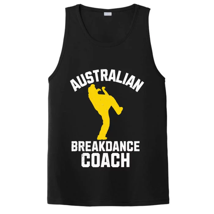 Australian Breakdance Coach Halloween Group Costume Matching Performance Tank