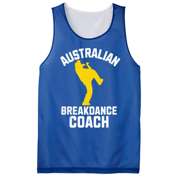 Australian Breakdance Coach Halloween Group Costume Matching Mesh Reversible Basketball Jersey Tank