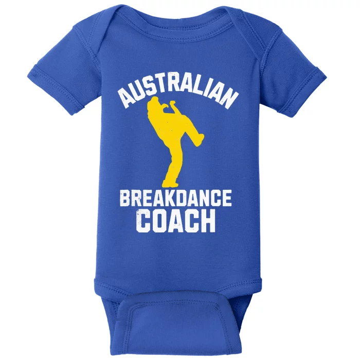 Australian Breakdance Coach Halloween Group Costume Matching Baby Bodysuit