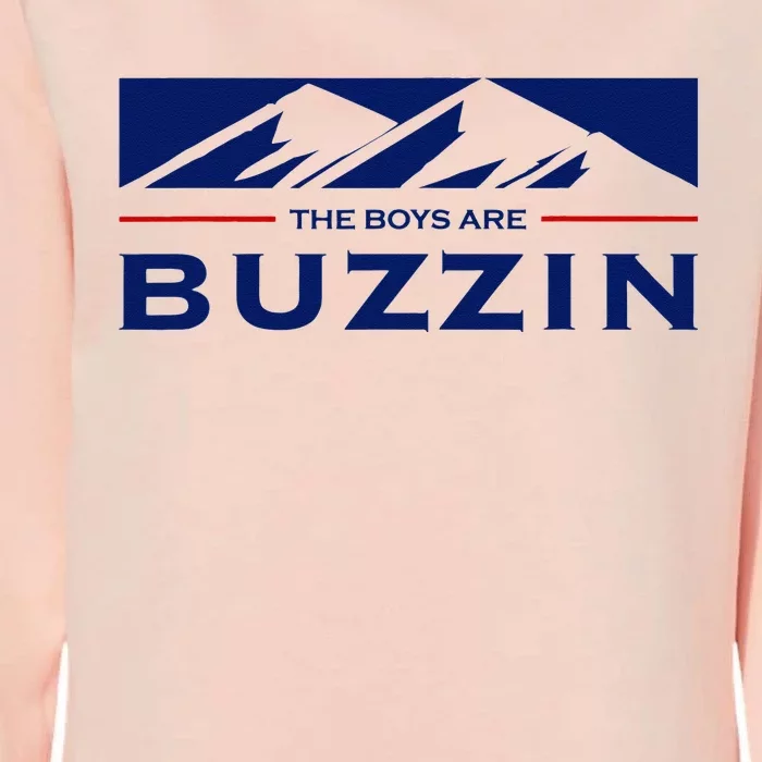 Are Buzzin Classic Midwest Mountain Womens California Wash Sweatshirt