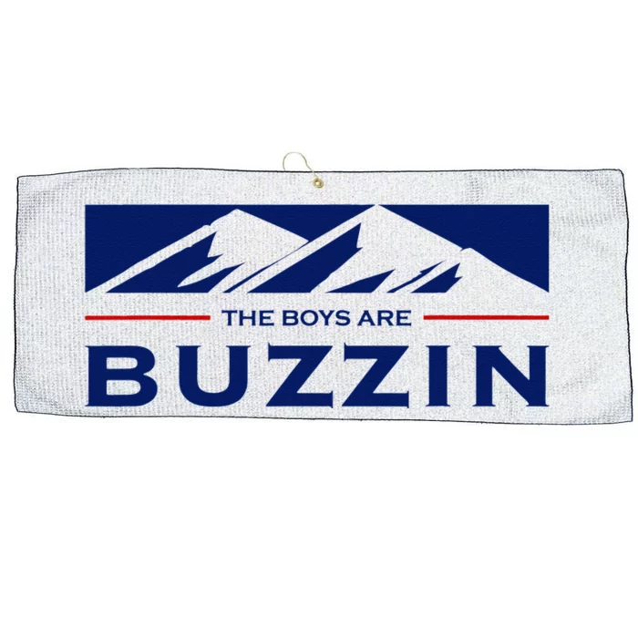 Are Buzzin Classic Midwest Mountain Large Microfiber Waffle Golf Towel