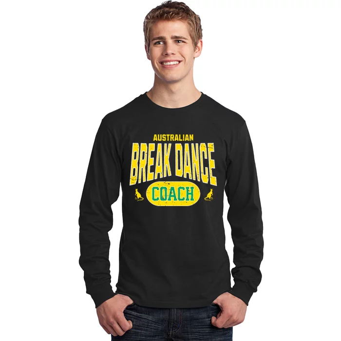 Australian Breakdance Coach Costume Outfit Halloween Party Long Sleeve Shirt