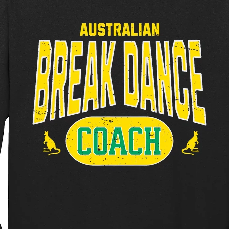 Australian Breakdance Coach Costume Outfit Halloween Party Long Sleeve Shirt