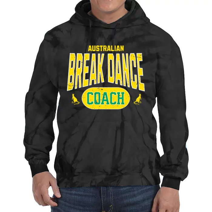 Australian Breakdance Coach Costume Outfit Halloween Party Tie Dye Hoodie