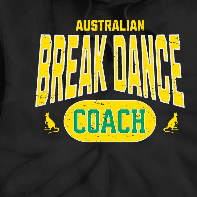 Australian Breakdance Coach Costume Outfit Halloween Party Tie Dye Hoodie