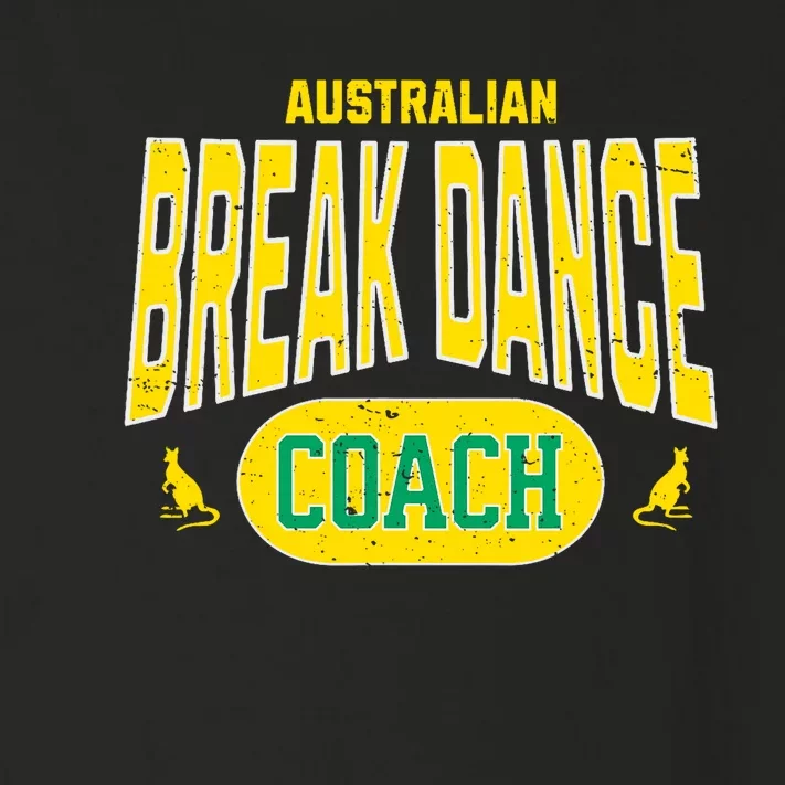 Australian Breakdance Coach Costume Outfit Halloween Party Toddler Long Sleeve Shirt