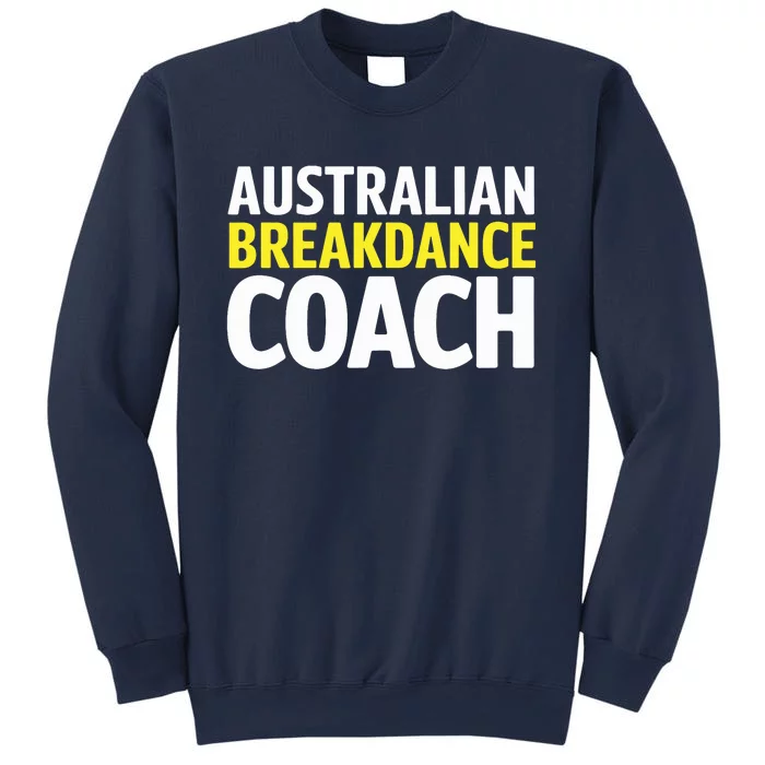 Australian Breakdancing Costume Break Dancer Coach Matching Sweatshirt