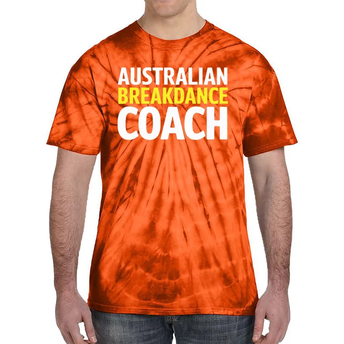 Australian Breakdancing Costume Break Dancer Coach Matching Tie-Dye T-Shirt