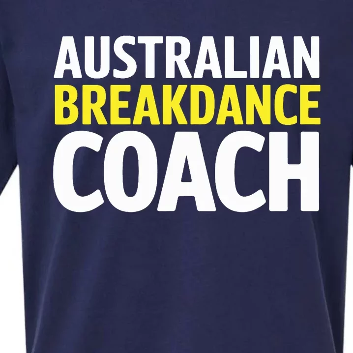 Australian Breakdancing Costume Break Dancer Coach Matching Sueded Cloud Jersey T-Shirt