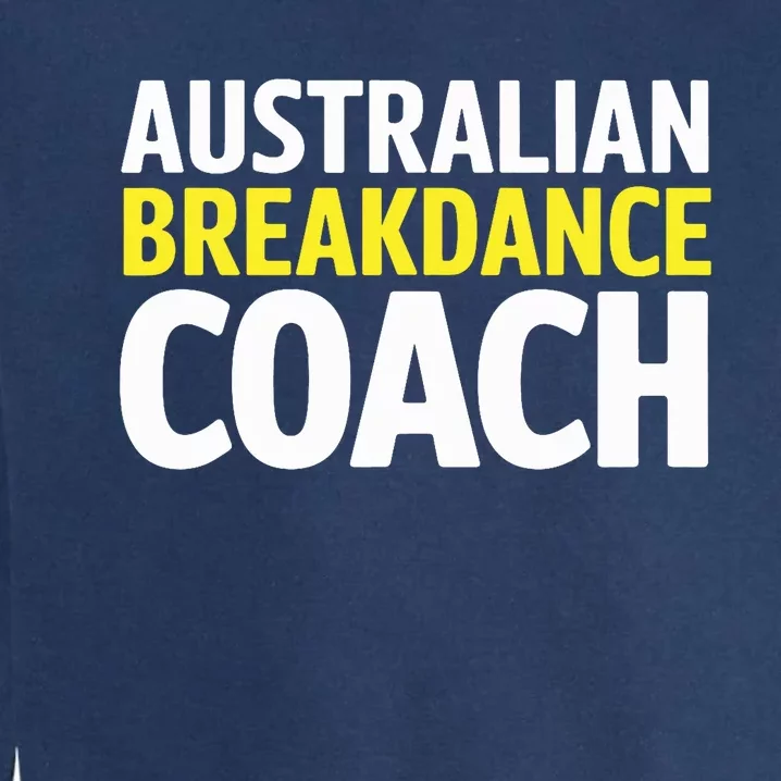 Australian Breakdancing Costume Break Dancer Coach Matching Garment-Dyed Sweatshirt