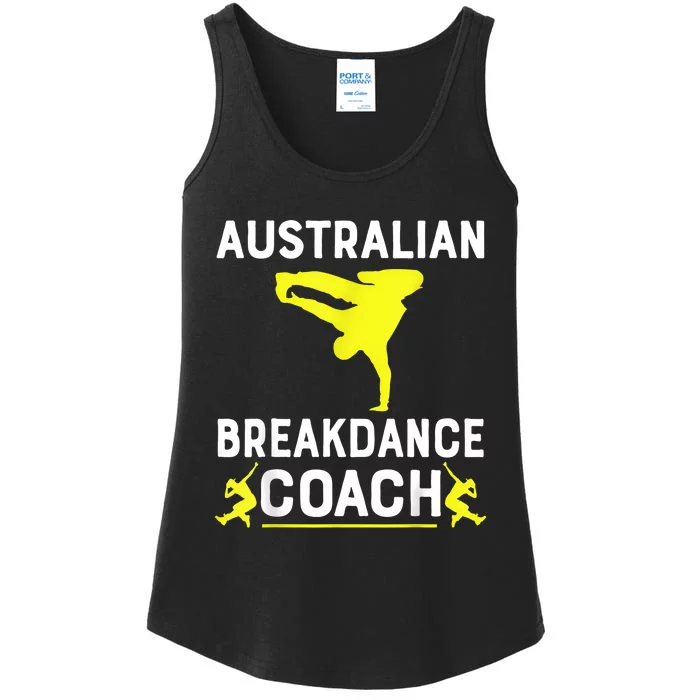 Australian Breakdancer Costume Coach Break Dancer Matching Ladies Essential Tank