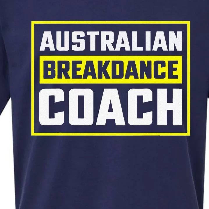 Australian Breakdancing Costume Coach Matching Gift Sueded Cloud Jersey T-Shirt