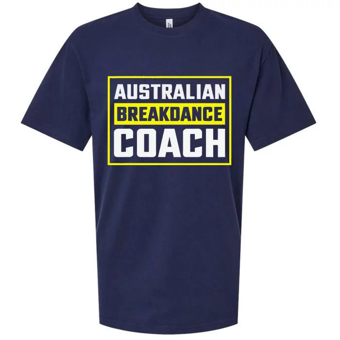 Australian Breakdancing Costume Coach Matching Gift Sueded Cloud Jersey T-Shirt