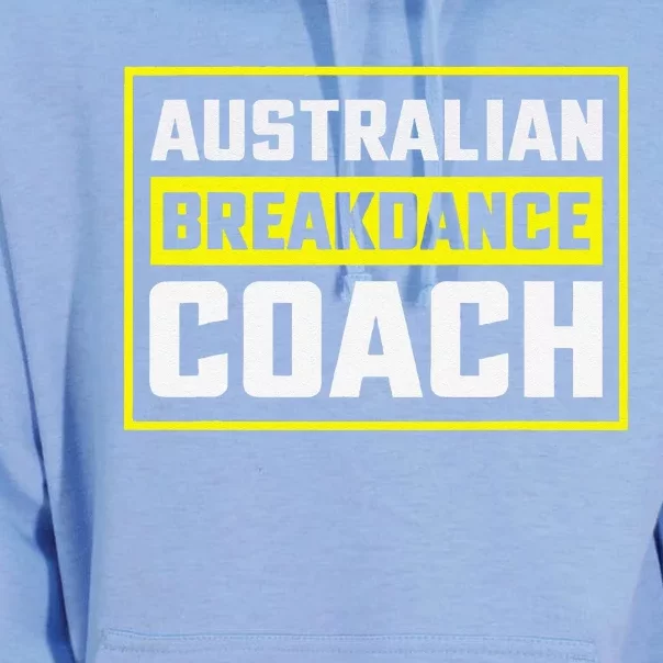 Australian Breakdancing Costume Coach Matching Gift Unisex Surf Hoodie