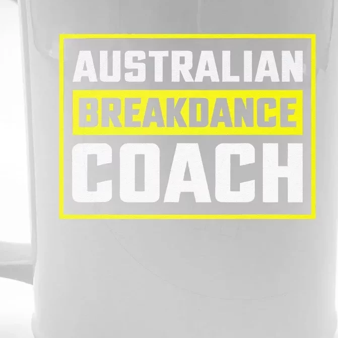 Australian Breakdancing Costume Coach Matching Gift Front & Back Beer Stein