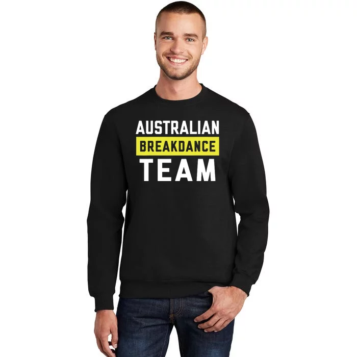 Australian Breakdancing Costume Team Break Dancer Matching Sweatshirt