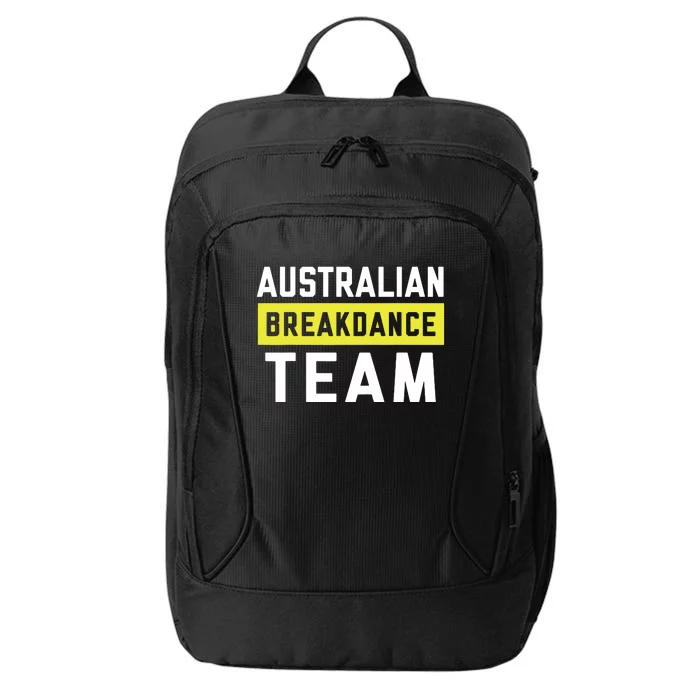 Australian Breakdancing Costume Team Break Dancer Matching City Backpack