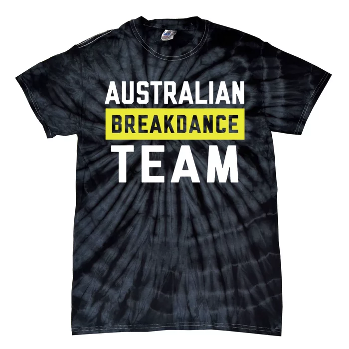 Australian Breakdancing Costume Team Break Dancer Matching Tie-Dye T-Shirt