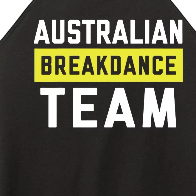 Australian Breakdancing Costume Team Break Dancer Matching Women’s Perfect Tri Rocker Tank