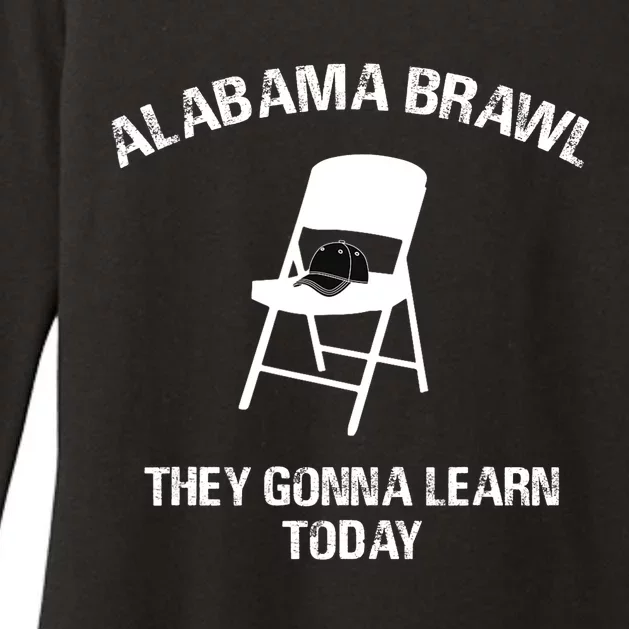 Alabama Brawl Chair A Mass Brawl Breaks Out On Alabama Trending Shirts Now Womens CVC Long Sleeve Shirt