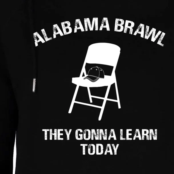 Alabama Brawl Chair A Mass Brawl Breaks Out On Alabama Trending Shirts Now Womens Funnel Neck Pullover Hood