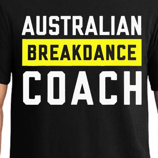 Australian Breakdancing Costume Coach Break Dancer Matching Pajama Set