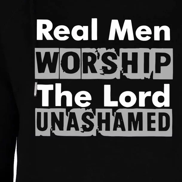 Antwon Be Cookin Wearing Real Worship The Lord Unashamed Womens Funnel Neck Pullover Hood