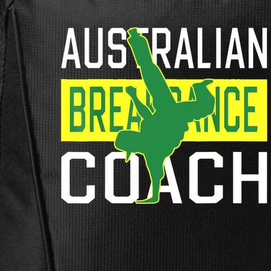 Australian Breakdancing Costume Coach Break Dancer Matching City Backpack