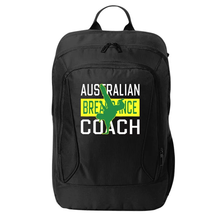 Australian Breakdancing Costume Coach Break Dancer Matching City Backpack