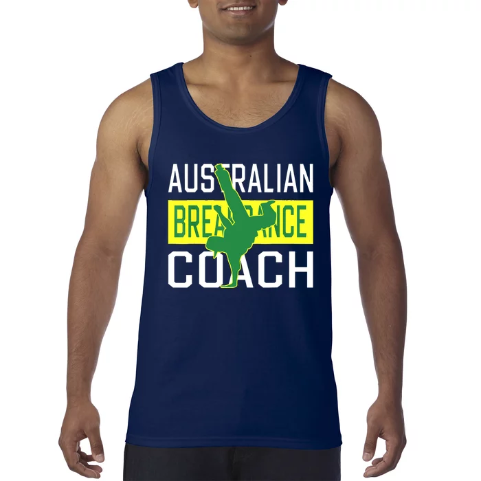 Australian Breakdancing Costume Coach Break Dancer Matching Tank Top