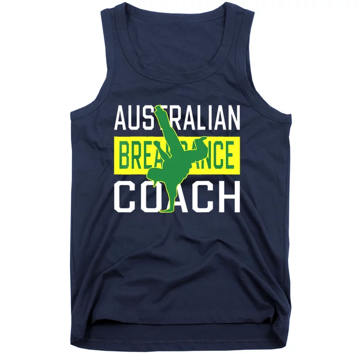 Australian Breakdancing Costume Coach Break Dancer Matching Tank Top