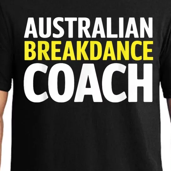 Australian Breakdancing Costume Break Dancer Coach Matching Pajama Set