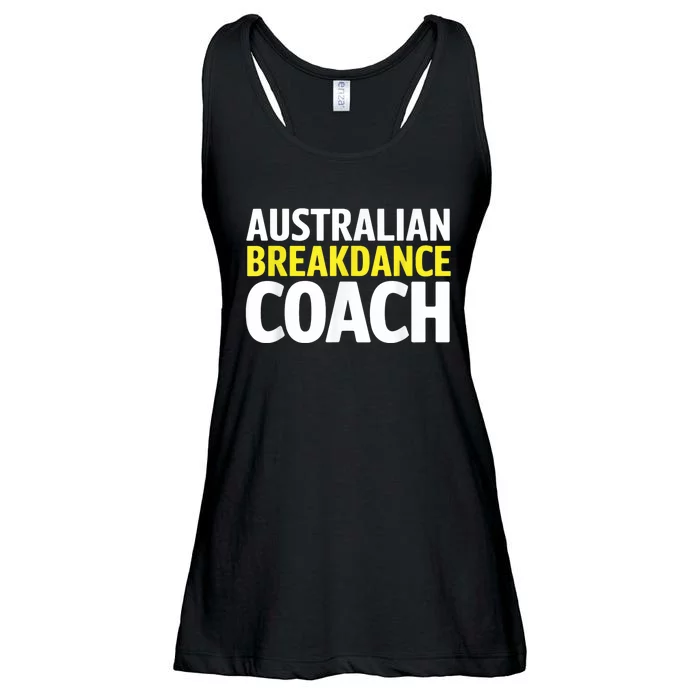 Australian Breakdancing Costume Break Dancer Coach Matching Ladies Essential Flowy Tank