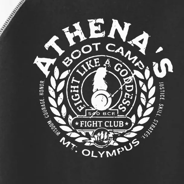 AthenaS Boot Camp Greek Mythology Olympus Lore Goddess Toddler Fine Jersey T-Shirt