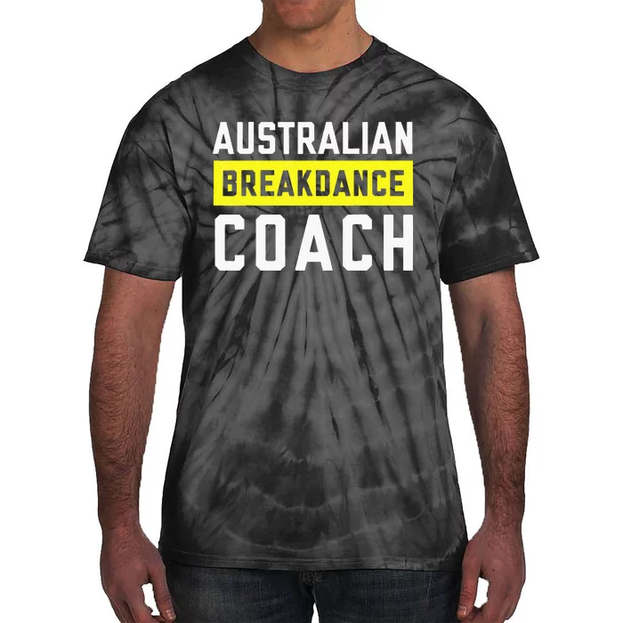 Australian Breakdancing Costume Coach Break Dancer Matching Tie-Dye T-Shirt