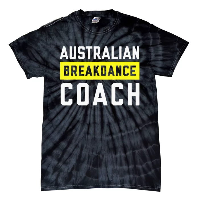 Australian Breakdancing Costume Coach Break Dancer Matching Tie-Dye T-Shirt