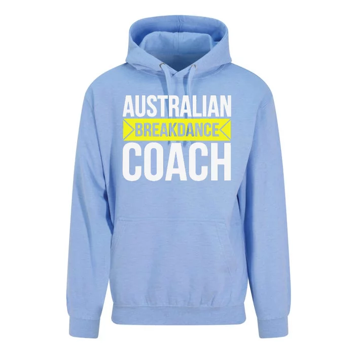 Australian Breakdancing Costume Coach Break Dancer Matching Gift Unisex Surf Hoodie