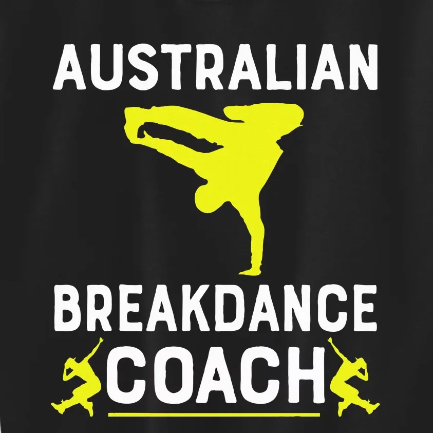 Australian Breakdancer Costume Coach Break Dancer Matching Kids Sweatshirt