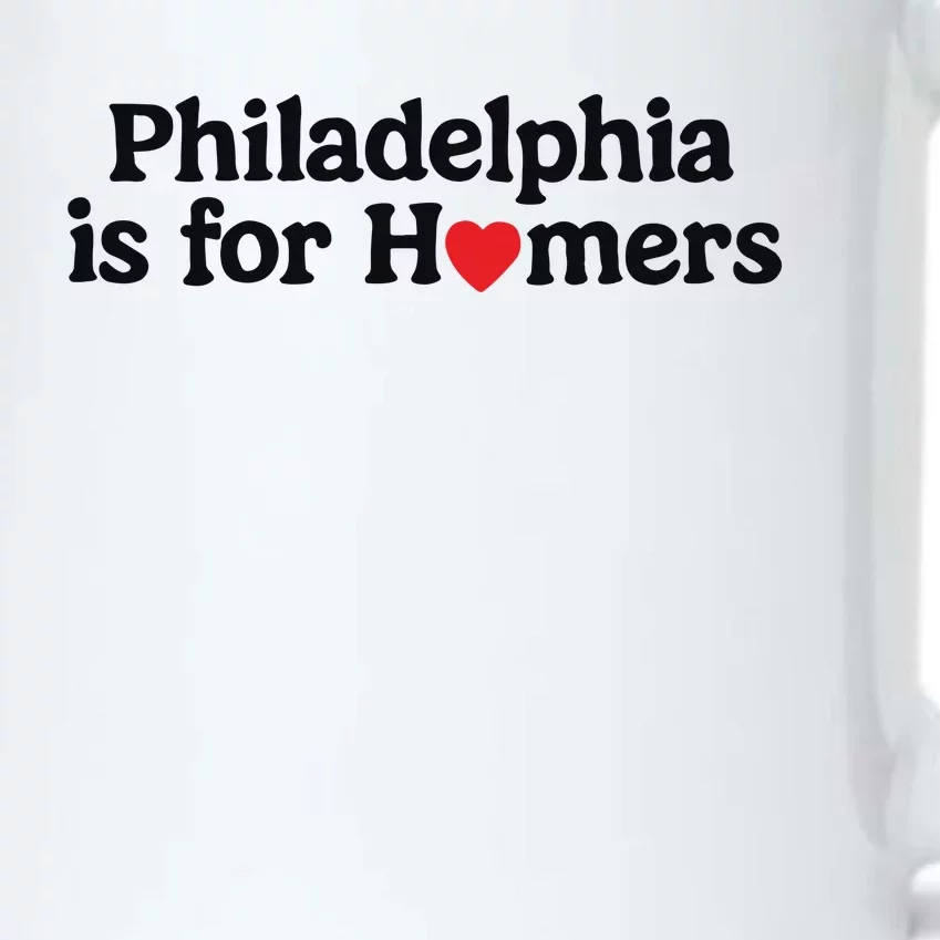 Alec Bohm Charlie Manuel Philadelphia Is For Homers Black Color Changing Mug