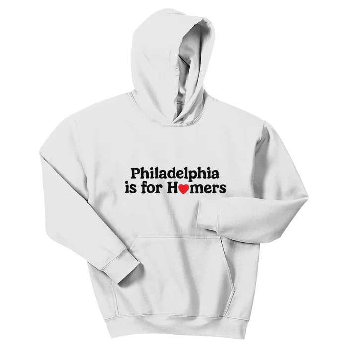 Alec Bohm Charlie Manuel Philadelphia Is For Homers Kids Hoodie