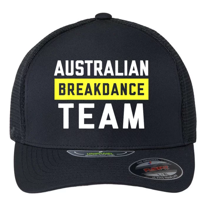 Australian Breakdancing Costume Team Break Dancer Matching Flexfit Unipanel Trucker Cap