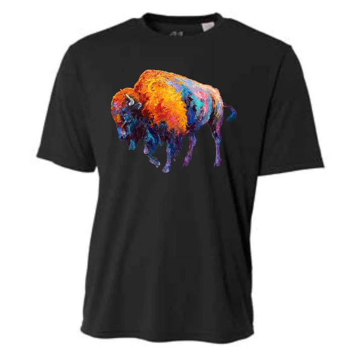 American Buffalo Cute Gift Buffalo Cute Gift American Bison Cute Gift Meaningful Cooling Performance Crew T-Shirt