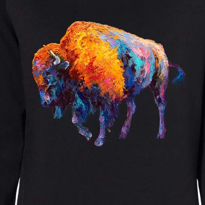 American Buffalo Cute Gift Buffalo Cute Gift American Bison Cute Gift Meaningful Womens California Wash Sweatshirt