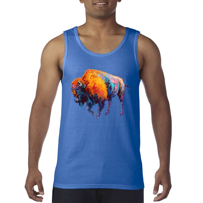 American Buffalo Cute Gift Buffalo Cute Gift American Bison Cute Gift Meaningful Tank Top