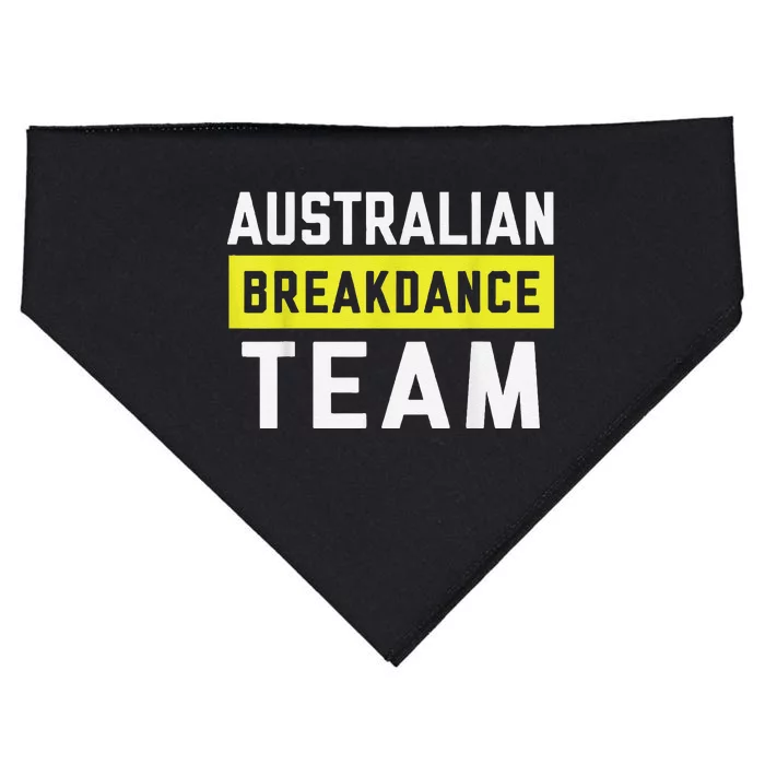 Australian Breakdancing Costume Team Break Dancer Matching USA-Made Doggie Bandana